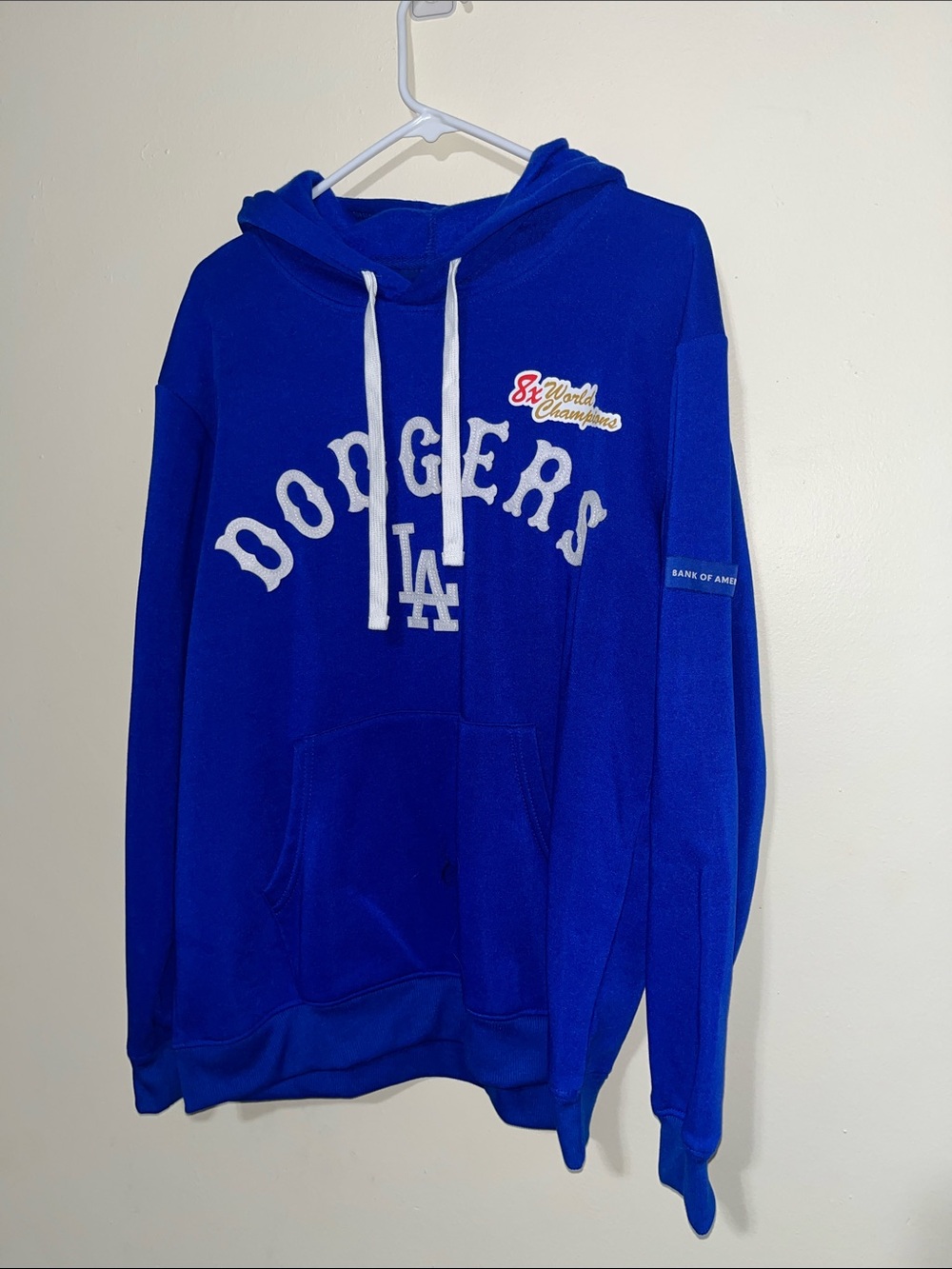 Royal Blue Pullover Hoodie - LA Dodgers